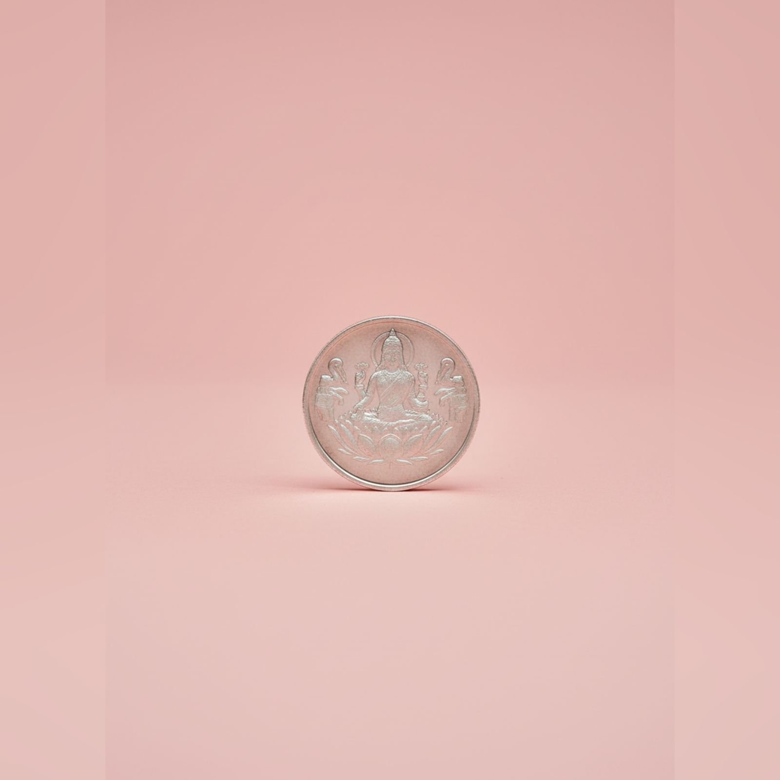 999 Silver Divine Blessings Lakshmi Coin 5 Grams